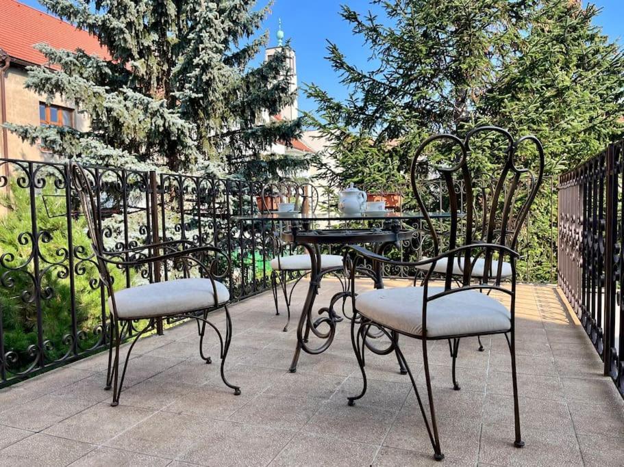 Appartamento Apartmán s terasou u lázeňské kolonády Poděbrady Esterno foto