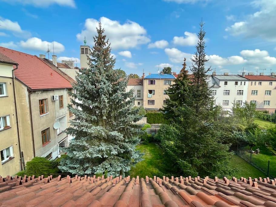 Appartamento Apartmán s terasou u lázeňské kolonády Poděbrady Esterno foto